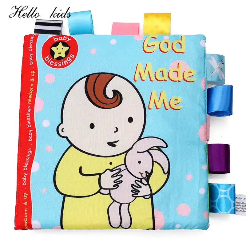 Baby 3D Soft Books Activity Quiet Cloth Book