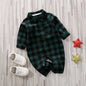 Baby Plaid Onesie Jumpsuit