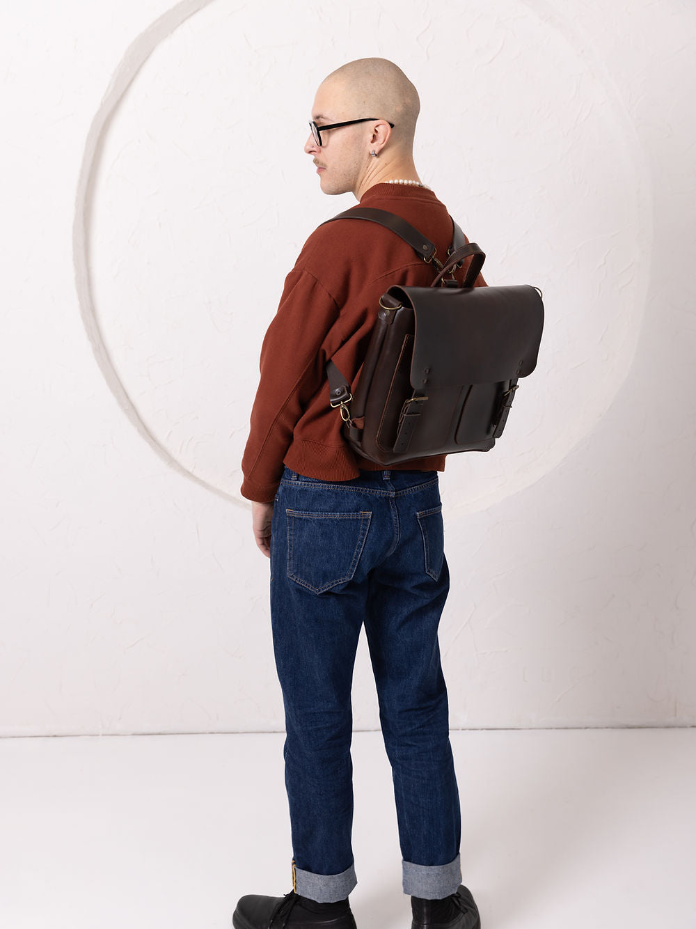 BENJAMIN Backpack - Dark Chocolate