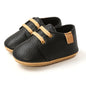 Multicolor Retro Leather Shoes Baby