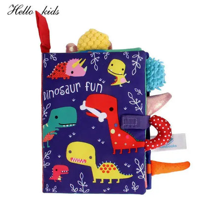 Baby 3D Soft Books Activity Quiet Cloth Book