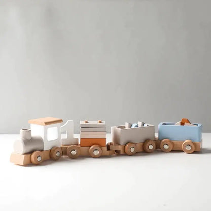 Wooden Train Set