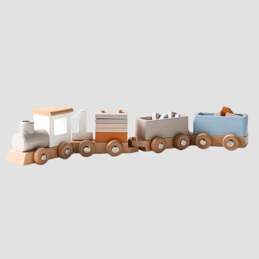 Wooden Train Set