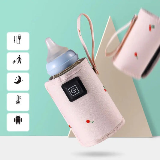 Portable USB Baby Bottle Warmer Bag