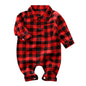 Baby Plaid Onesie Jumpsuit