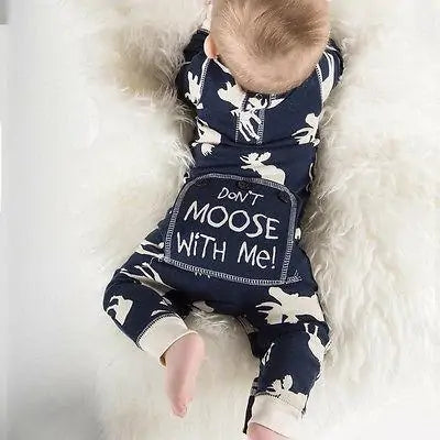 Moose Winter Onesie Cute Casual