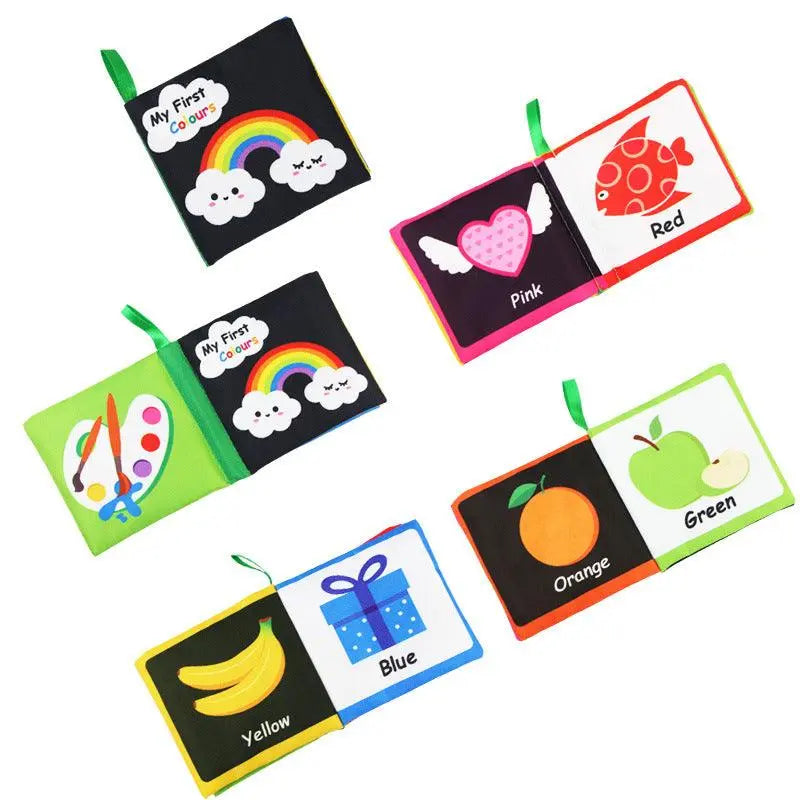 Baby Visual Excitement Cloth Book Montessori