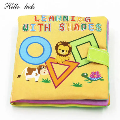 Baby 3D Soft Books Activity Quiet Cloth Book