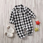 Baby Plaid Onesie Jumpsuit