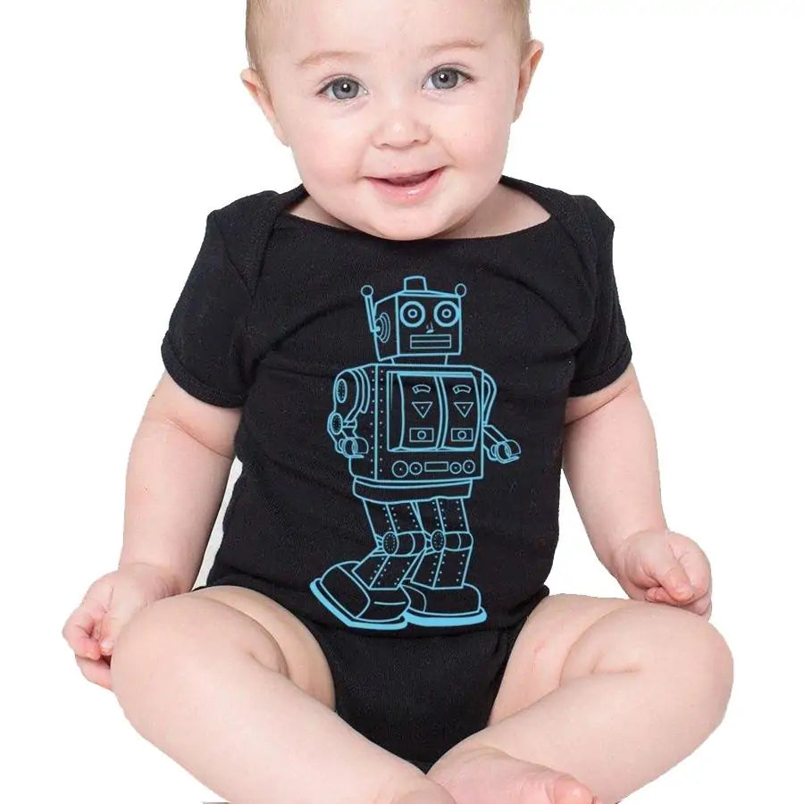 Baby Onesie Vintage robot